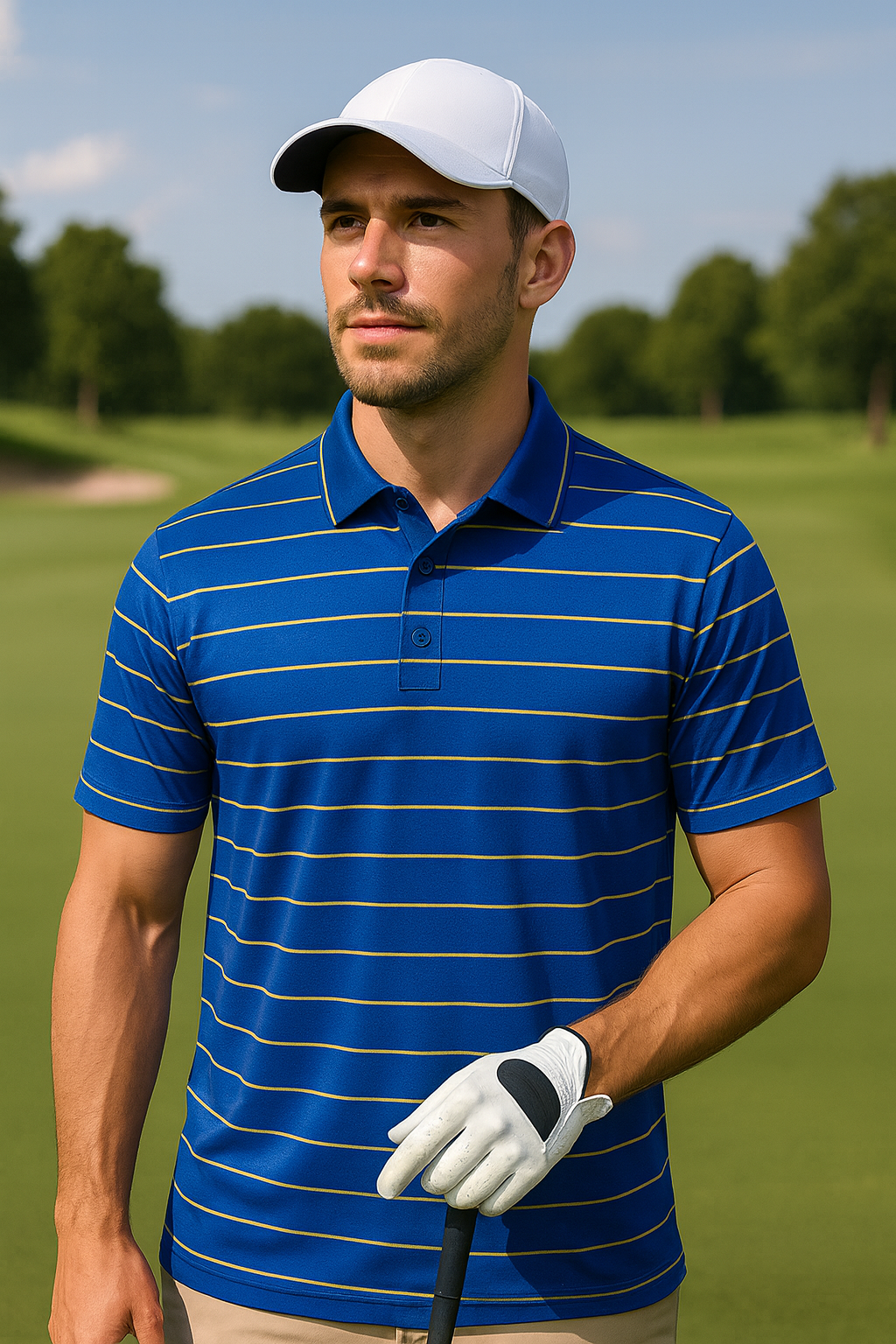 Tortoise Sportswear Männer Golf-T-Shirt im European Style
